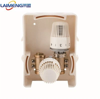 น้ำระบบทำความร้อนใต้พื้นดินส่วนผสมวาล์วควบคุมน้ำ